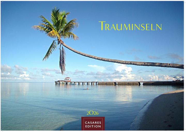Actual product image Trauminseln 2026 S 24x35cm (24 x 35 cm, German)