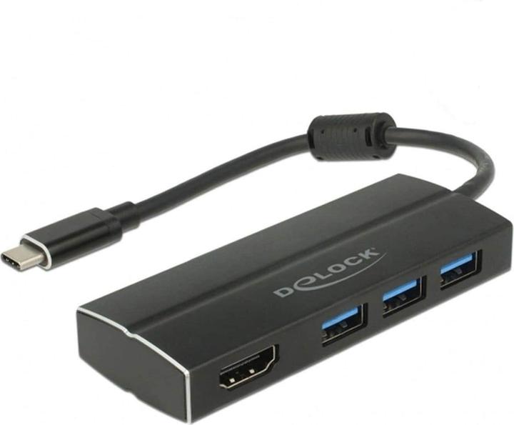 Delock USB 3.0 Adapter (USB-C, 3 Ports)