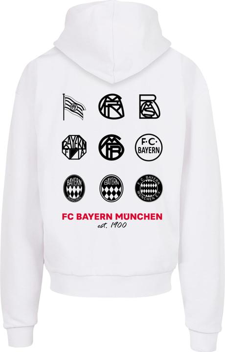 Immagine prodotto FC Bayern München Felpa con cappuccio ultra pesante Logo History - 117477 (L)