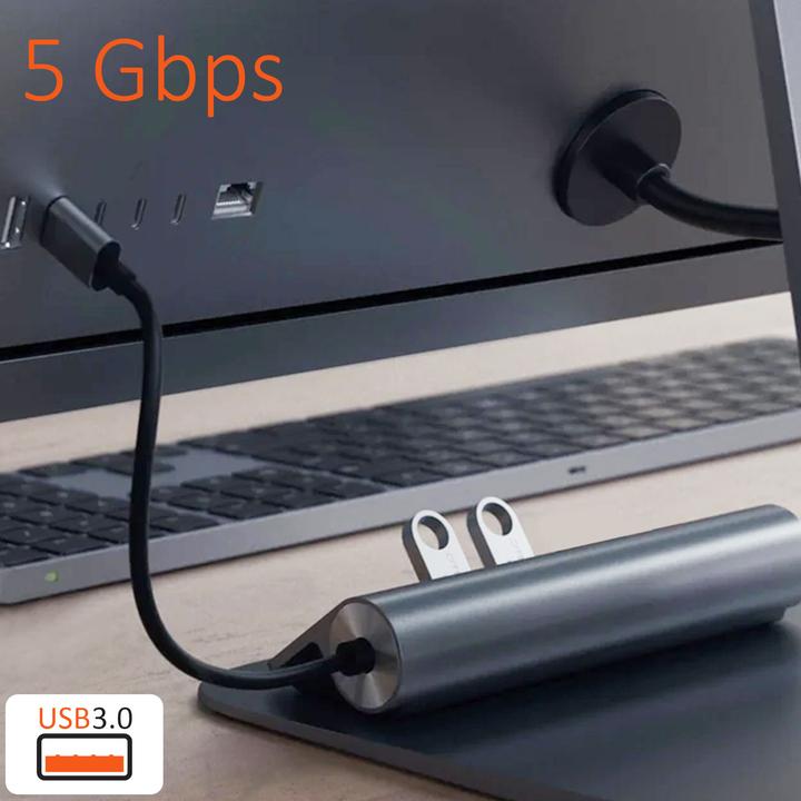 Image du produit Satechi USB-C Aluminium Hub (USB-C, 5 Ports)
