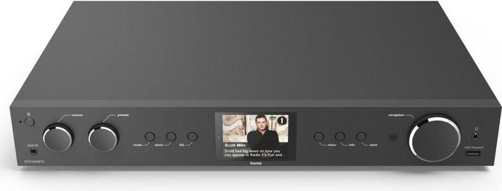 Hama DIT2105SBTX (Web radio, DAB, FM, DAB+, Bluetooth, Wi-Fi, UNDOC)