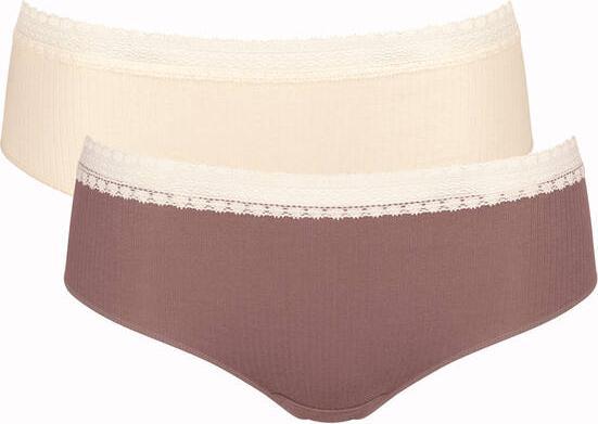 Immagine prodotto Sloggi GO Ribbed Hipster C2P (S, Confezione da 2)