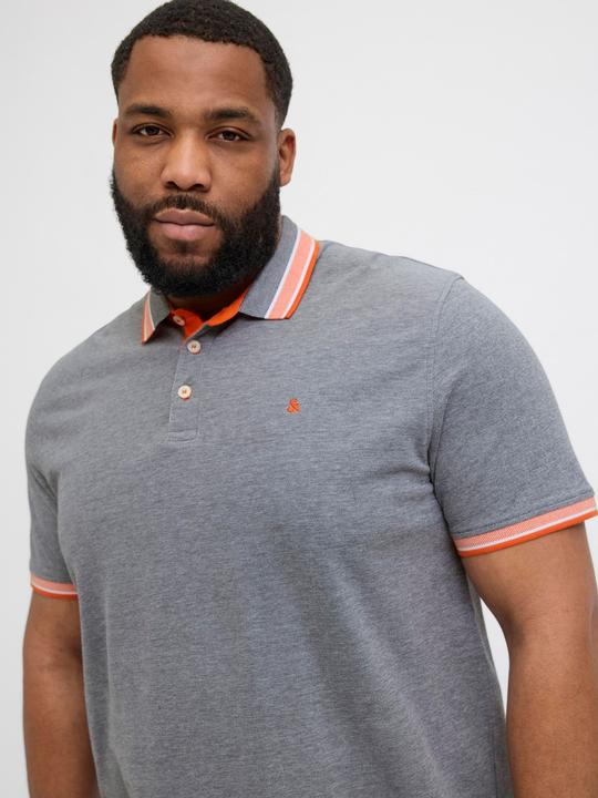 Actual product image Jack & Jones Plus Size Unicoloured T-shirt T-shirt (7XL)