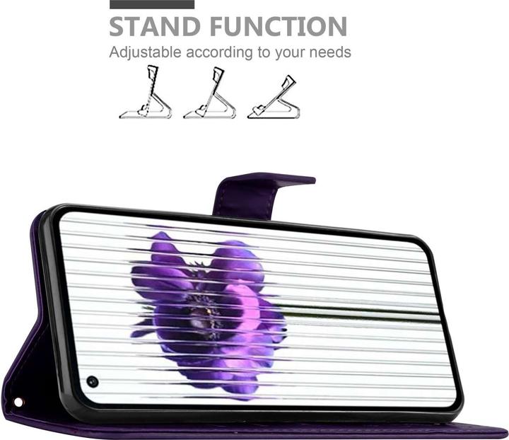 Actual product image Cadorabo Case for Motorola MOTO G42 Flower Book (Motorola Moto G42)