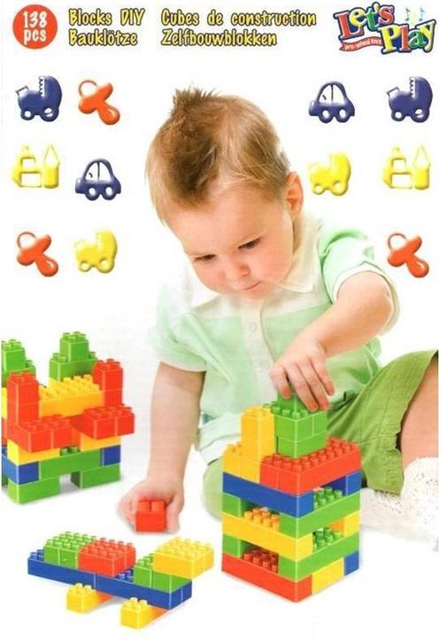 Actual product image Let's Play Set of klocków konstrukcyjnych for children (set of 4)