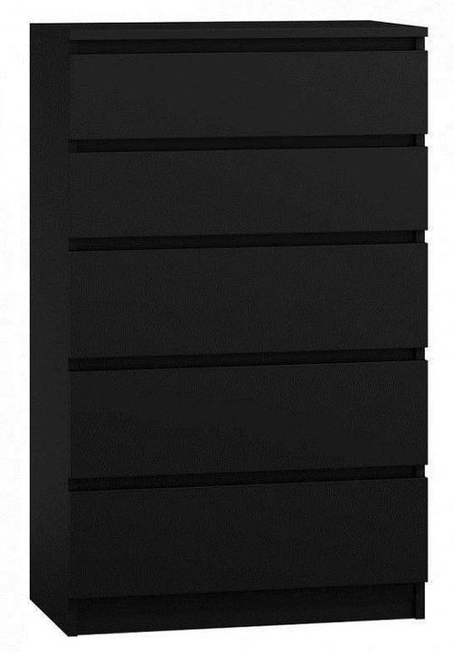 Produktbild Topeshop M5 CZERŃ Kommode (70 x 40 x 112 cm)