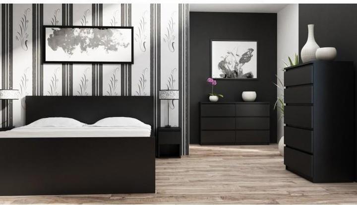 Produktbild Topeshop M5 CZERŃ Kommode (70 x 40 x 112 cm)