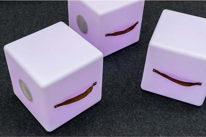 Produktbild Nedis The.Cube Mehrfarbiger LED-Würfel & Bluetooth Lautsprecher (8 h)