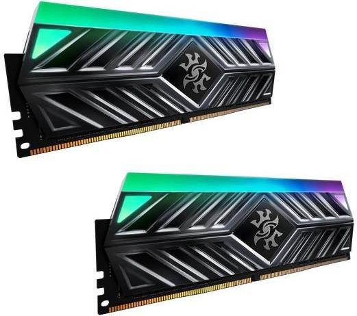 Produktbild Adata DDR4 16GB 3600 MHZ XPG SPECTRIX D41 2X8GB CL16 TUNGSTEN GREY (2 x 8GB, 3600 MHz, DDR4-RAM, DIMM)