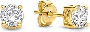 Actual product image Liu Jo - Gold-plated earrings with zircons LJ2566