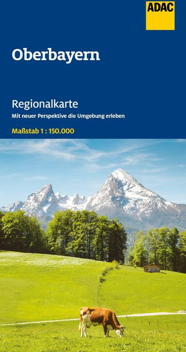 Actual product image Adac Regionalkarte 16 Oberbayern 1:150.