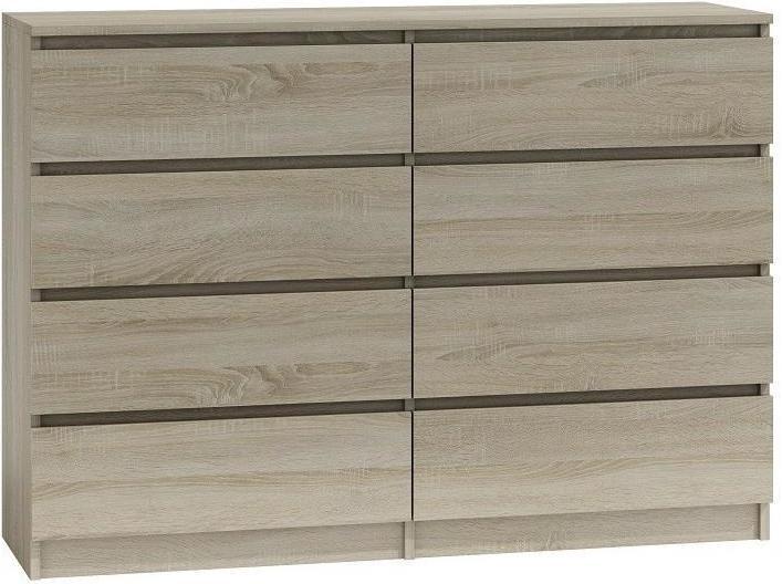 Actual product image Topeshop M8 140 SONOMA dresser (138 x 40 x 97 cm)