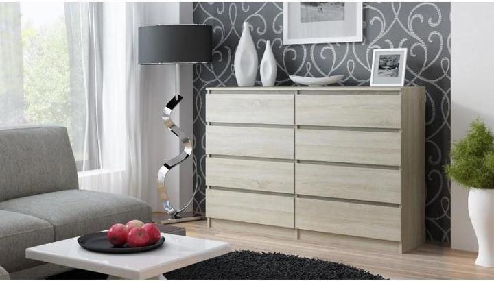 Actual product image Topeshop M8 140 SONOMA dresser (138 x 40 x 97 cm)