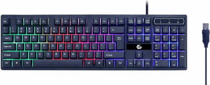 Image du produit Gembird Gaming SetinchGhostinch avec tapis de souris rétroéclairé 4in1 GGS-UMGL4-02 (US, Filaire)