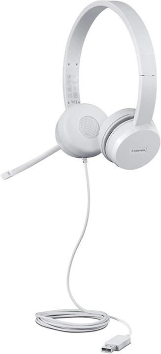Actual product image Lenovo 110 Stereo USB headset