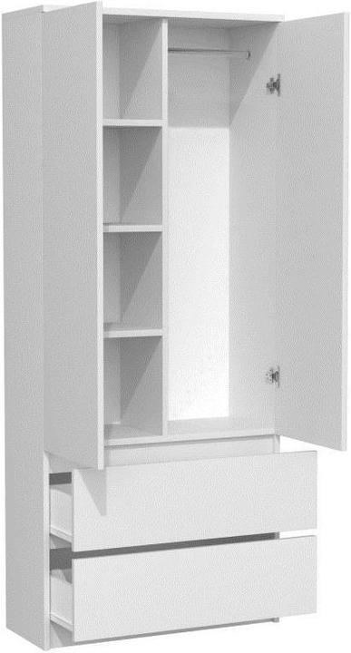 Produktbild Topeshop Szafa Malwa (90 x 50 x 180 cm)
