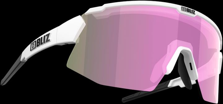 Actual product image Bliz Breeze Small (matt white, Clear, Brown w Rose Multi)