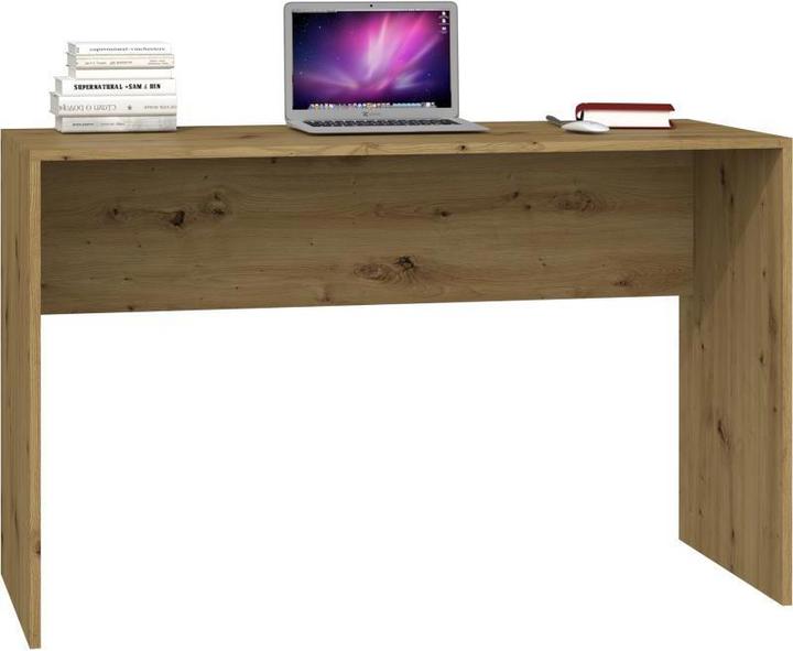 Produktbild Topeshop PLUS 2X2 ARTISAN Computertisch Eichenfarben (50 x 120 x 76 cm)