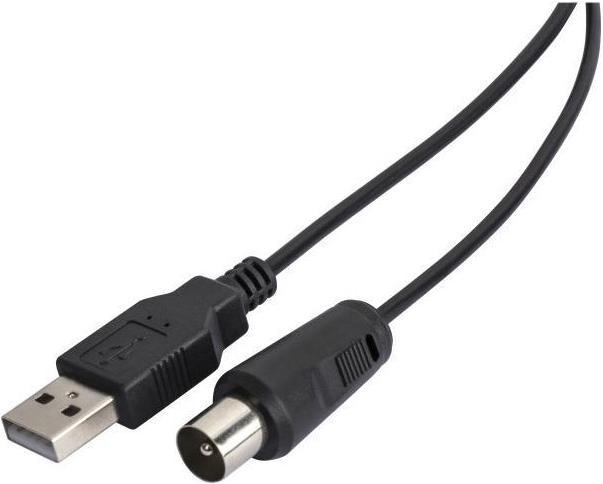 Actual product image Maclean Active indoor antenna DVB-T DVB-T2 amplifier Antenna with Suction (Indoor antenna, 44 dB, DVB-T / -T2)