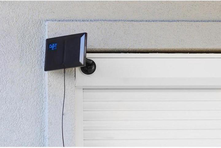 Actual product image Maclean Active indoor antenna DVB-T DVB-T2 amplifier Antenna with Suction (Indoor antenna, 44 dB, DVB-T / -T2)
