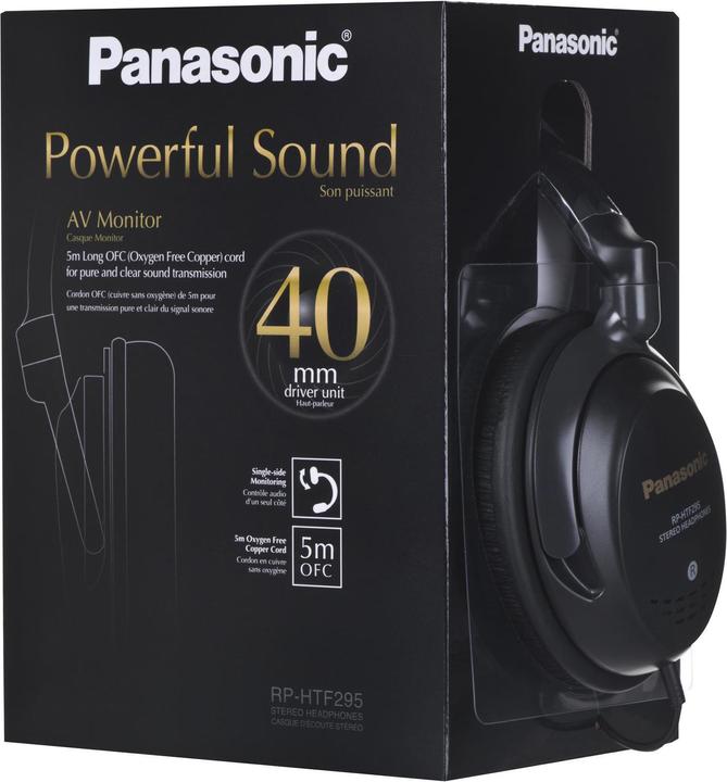 Immagine prodotto Panasonic RP-HTF295E-K (Nessuna soppressione del rumore, Cablato)
