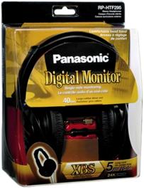 Immagine prodotto Panasonic RP-HTF295E-K (Nessuna soppressione del rumore, Cablato)