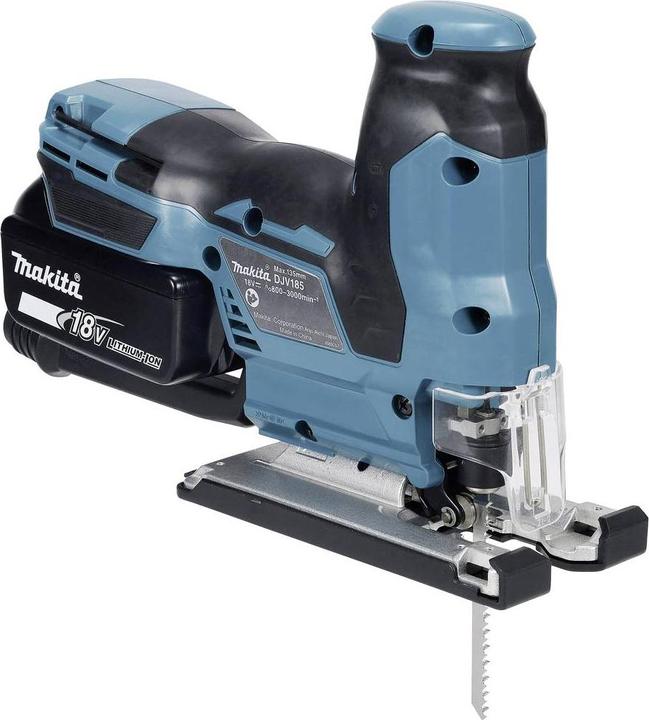 Actual product image Makita DJV 185 RF1J Battery Pendulum Hoist Jigsaw 18 V Brushless + 1x Battery 3,0 Ah + Charger + Makpac