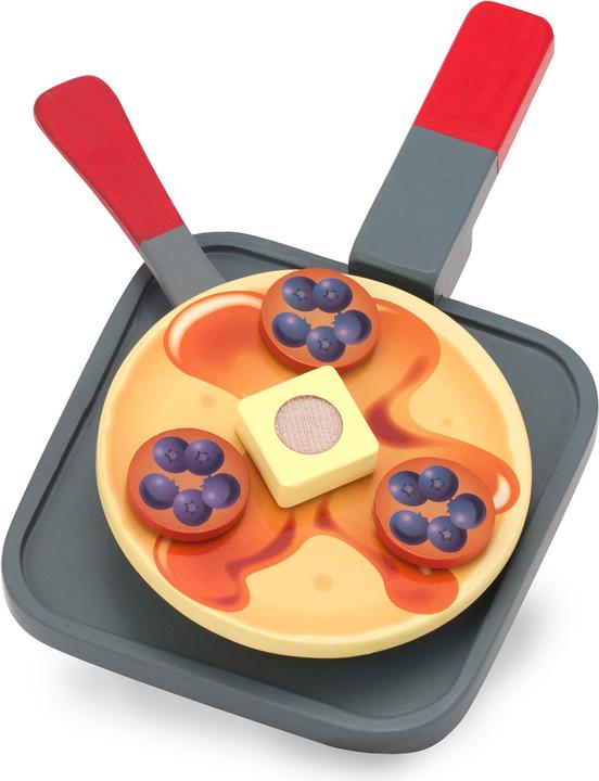 Actual product image Melissa & Doug Wooden pancake set in a box