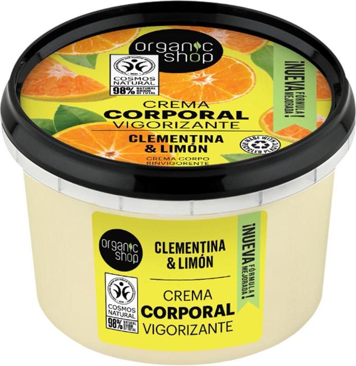 Organic Shop Belebende Körpercreme Clementine und Zitrone 250ml (250 ml)