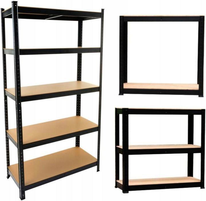 Topeshop Czarny (90 x 30 x 180 cm)