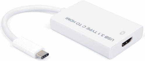 Produktbild M-Cab USB-C TO HDMI Adapter - M/F (HDMI, USB Typ-C, 15 cm)