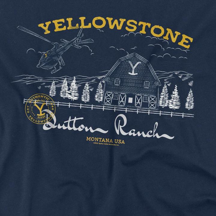 Produktbild Yellowstone Dutton Ranch TShirt (4XL)