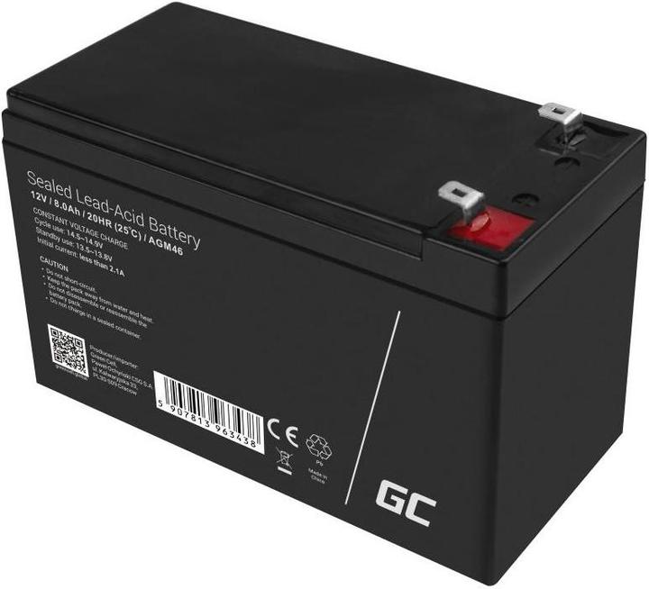 Produktbild GreenCell AGM46 (12 V, 8 Ah)