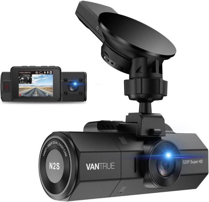 Productafbeelding Vantrue N2S dubbel (GPS-ontvanger, Batterij, 4K)