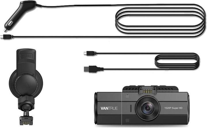 Productafbeelding Vantrue N2S dubbel (GPS-ontvanger, Batterij, 4K)