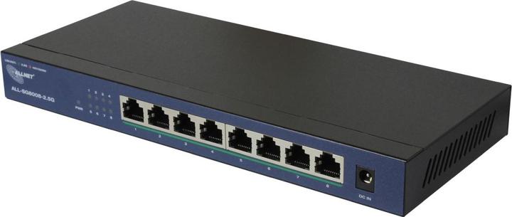 Produktbild Allnet Switch unmanaged 8 Port 2.5GBit - 8x LAN - Lüfterlos - "ALL-SG8008-2.5G" (8 Ports)