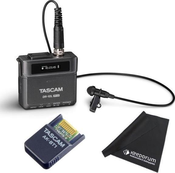 Tascam DR-10L Pro Lavalier-Recorder mit Adapter (Handheld)