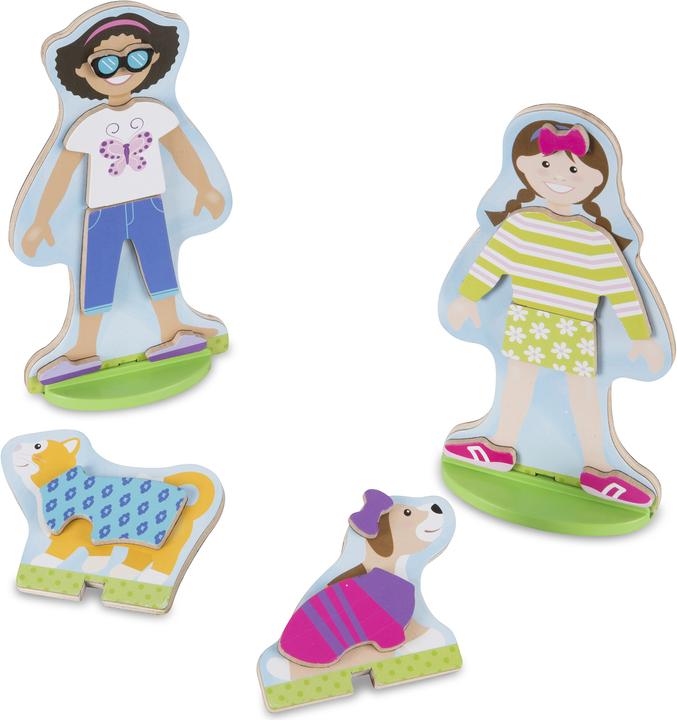 Produktbild Melissa & Doug Magnetic Dress Up - Friends and Pets (78 x)