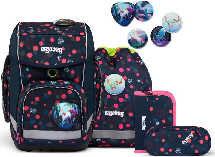 Ergobag cubo 5-tlg. Set PhantBärsiewelt Glow (19 l)