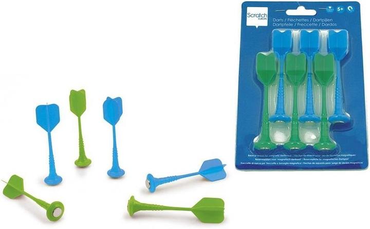 Image du produit Scratch Set de Fléchettes vert bleu