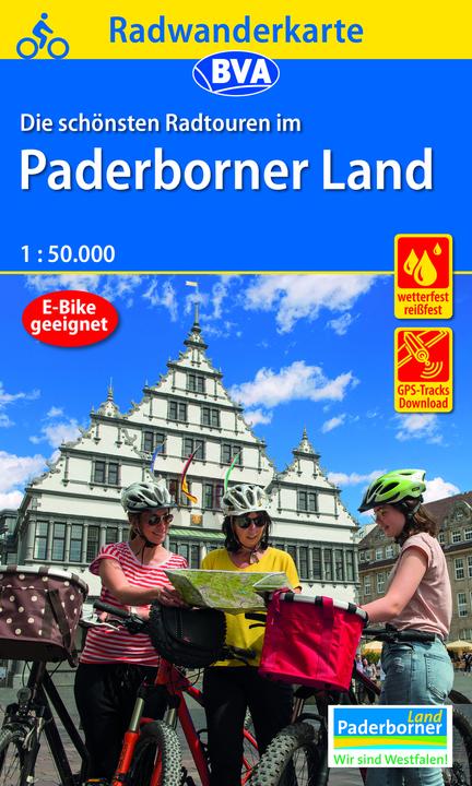 Produktbild BVA Radwanderkarte Radwandern im Paderborner Land