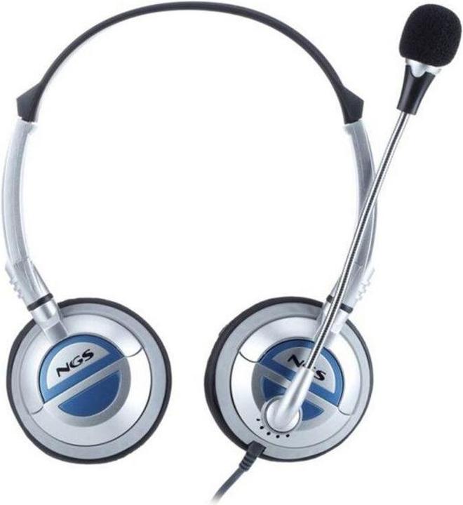Produktbild NGS MSX6 PRO Kopfhörer Verkabelt Kopfband Calls/Music Schwarz (Kabelgebunden)