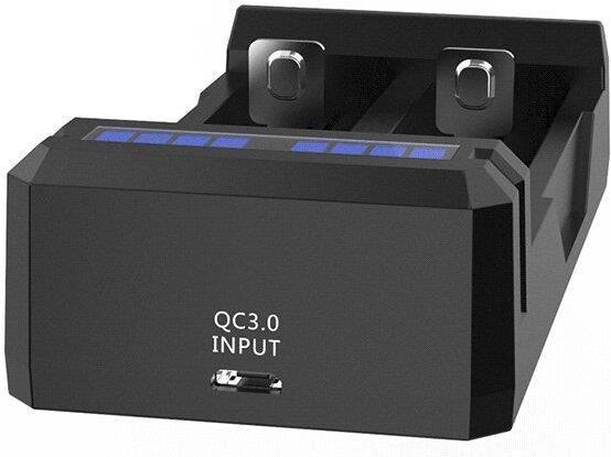 Image du produit Xtar SC2 Chargeur rapide 3 A, Micro USB, Li-Ion, 2 slots (1 pcs, AAA, Piles rechargeables + chargeur)