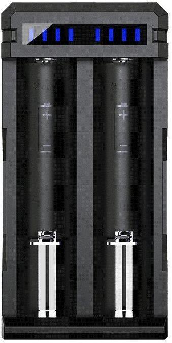 Image du produit Xtar SC2 Chargeur rapide 3 A, Micro USB, Li-Ion, 2 slots (1 pcs, AAA, Piles rechargeables + chargeur)
