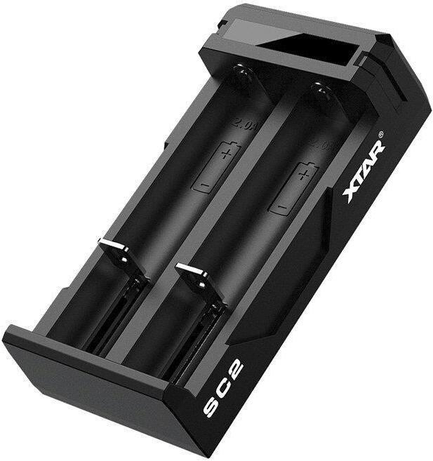 Image du produit Xtar SC2 Chargeur rapide 3 A, Micro USB, Li-Ion, 2 slots (1 pcs, AAA, Piles rechargeables + chargeur)