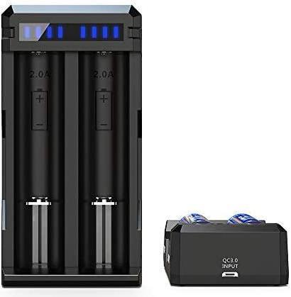 Image du produit Xtar SC2 Chargeur rapide 3 A, Micro USB, Li-Ion, 2 slots (1 pcs, AAA, Piles rechargeables + chargeur)