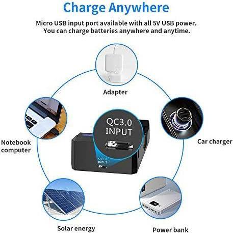 Image du produit Xtar SC2 Chargeur rapide 3 A, Micro USB, Li-Ion, 2 slots (1 pcs, AAA, Piles rechargeables + chargeur)