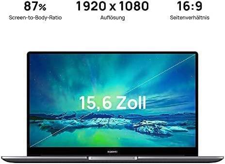 Actual product image Huawei MateBook D15 Intel I5 16/512GB, Win10