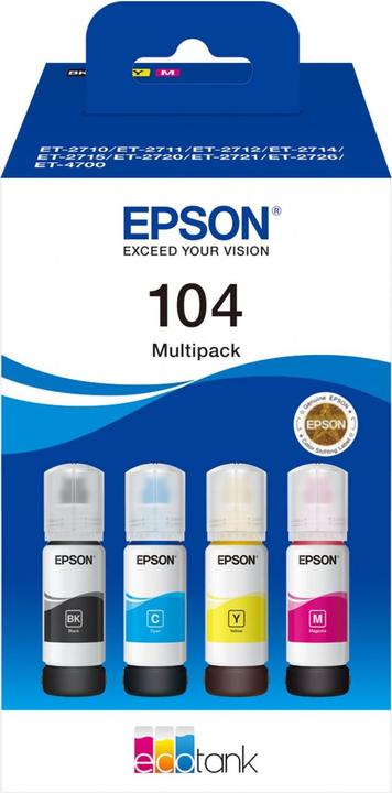 Epson 104 Multipack (M, CF, C, Y)