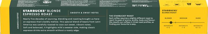 Immagine prodotto Starbucks Blonde Espresso Roast by Nespresso Blonde Roast (10 x Porta.)